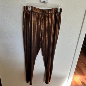 HALARA Shiny Auburn Red Leggings